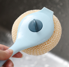 Dụng cụ cọ nồi Xoong Nồi Chà Rửa vệ sinh chén bát có miếng thay thế A1246-A1247-A1248