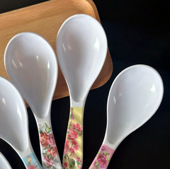 Muỗng xới cơm Muỗng múc cơm giả sứ sang trọng Muỗng cơm nhựa A1315