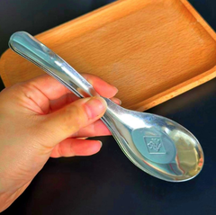 Thìa Inox Ăn Cơm Bằng Thép Không Gỉ Dày Dặn Chắc Chắn A1316