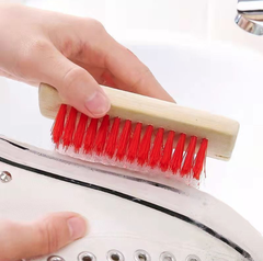 Bàn chải đánh giày bằng tre tự nhiên, lông cứng, bàn chải đánh giày, bàn chải thảm giặt đồ A1612-A1613