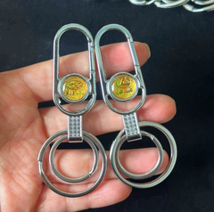 Móc Treo Chùm Chìa Khóa Họa Tiết LOGO Xe hơi A2132