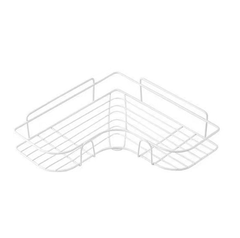 Kệ Góc Tam Giác Kim Loại Sơn Tĩnh Điện Để Đồ Kệ Nhà Tắm Dán Tường Tiện Lợi A2611