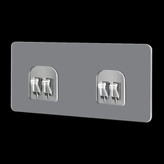 Kệ Góc Tam Giác Kim Loại Sơn Tĩnh Điện Để Đồ Kệ Nhà Tắm Dán Tường Tiện Lợi A2611