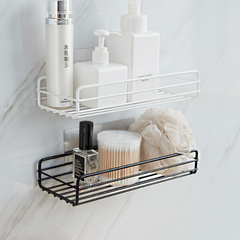 Kệ Nhà Tắm Dán Tường Bằng Kim Loại, Kệ Gia Vị Nhà Bếp Đựng Đồ Trang Trí Decor Phòng Khách A2751