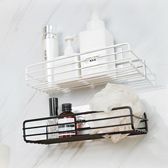 Kệ Nhà Tắm Dán Tường Bằng Kim Loại, Kệ Gia Vị Nhà Bếp Đựng Đồ Trang Trí Decor Phòng Khách A2751