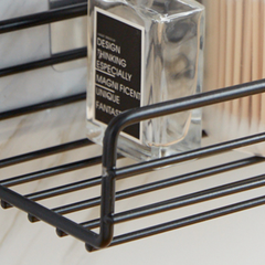 Kệ Nhà Tắm Dán Tường Bằng Kim Loại, Kệ Gia Vị Nhà Bếp Đựng Đồ Trang Trí Decor Phòng Khách A2751