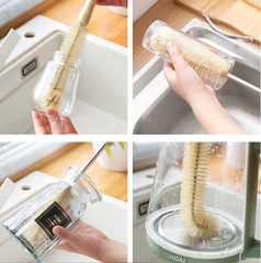 Chổi cọ vệ sinh bình sữa, bình giữ nhiệt, ấm đun nước và cốc đựng nước chổi dài có thể treo A3112