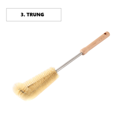 Chổi cọ vệ sinh bình sữa, bình giữ nhiệt, ấm đun nước và cốc đựng nước chổi dài có thể treo A3112