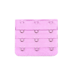 Khóa mở rộng áo ngực ba hàng, ba móc, đồ lót nữ, khóa siêu dài, áo ngực, khóa dán ba hàng, phụ kiện quần áo A4242