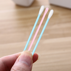 Tăm bông trẻ em hai đầu dùng một để vệ sinh tai, ngoáy tai và tăm bông mỹ phẩm tẩy trang A4251