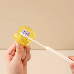 Nắp bảo vệ bàn chải đánh răng, hộp đựng bàn chải đánh răng bằng nhựa di động A4252
