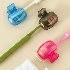 Nắp bảo vệ bàn chải đánh răng, hộp đựng bàn chải đánh răng bằng nhựa di động A4252