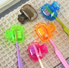 Nắp bảo vệ bàn chải đánh răng, hộp đựng bàn chải đánh răng bằng nhựa di động A4252