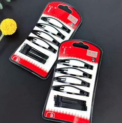 Bộ Kẹp Cài Tóc Màu Đen Ghim Bên Gọn Gàng, Kẹp Tóc Nữ Kẹp Mini Cố Định Tóc Không Trơn Trượt A4953