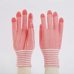 Sét 10 Chiếc Bao Tay Bảo Hộ Lao Động ,Găng tay đan sọc nhiều màu, găng tay làm việc, găng tay len A5012