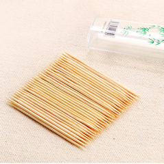 Hộp Tăm tre mini du lịch, xiên tre cầm tay khi đi du lịch dã ngoại A5221