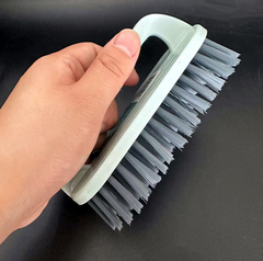 Bàn chải hình chữ nhật cầm tay, bàn chải đánh giày, bàn chải giặt quần áo, bàn chải vệ sinh gia dụng L1813