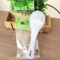 Muỗng cơm chống dính, thìa cháo nhựa cán dài, muỗng múc cơm cho nồi cơm điện, thìa cơm dùng cho thực phẩm có cán dài L1922