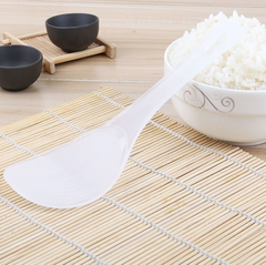 Muỗng cơm chống dính, thìa cháo nhựa cán dài, muỗng múc cơm cho nồi cơm điện, thìa cơm dùng cho thực phẩm có cán dài L1922