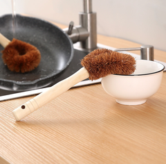 Bàn chợi cọ nồi sợi dừa tự nhiên, bàn chải tẩy dầu mỡ chuyên dụng cho nhà bếp, bàn chải vệ sinh và rử chén bát L1924