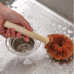 Bàn chợi cọ nồi sợi dừa tự nhiên, bàn chải tẩy dầu mỡ chuyên dụng cho nhà bếp, bàn chải vệ sinh và rử chén bát L1924