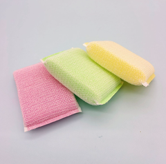 Combo 2 Miếng bọt biển chà rửa chén bát xoong nồi nhà bếp, cọ chùi rửa nồi và bát đĩa L1942