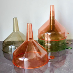 Phễu rót rượu vang trong suốt lớn, dày dùng trong nhà bếp và gia đình L1944