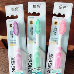 Bàn chải đánh răng BEILIANG, bàn chải đánh răng màu kẹo lông bàn chải mềm L2014