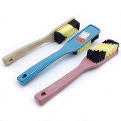 Bàn chải đánh giày cán dài hai tông màu, bàn chải đánh giày cán nhiều màu L2022