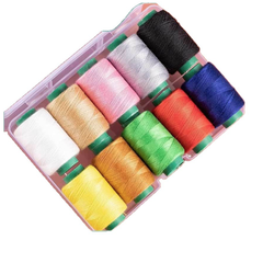 [Gói 6] Combo 6 cuộn Chỉ thêu Pagoda dày dặn, Chỉ may vá quần áo nhiều màu chắc chắn L2034