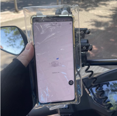 Túi đựng điện thoại chống nước, tương thích với màn hình cảm ứng, túi chống mưa cho người giao hàng, ốp lưng điện thoại L2133