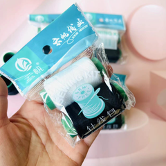 Bộ 2 cuộn chỉ khâu đen trắng cỡ lớn, chỉ may đa năng dùng vá quần áo, phụ kiện may mặc tiện dụng L2142