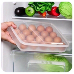 Hộp Đựng Trứng 24 Quả Có Nắp Đậy Nhựa Việt Nhật Khay Bảo Quản Trứng A1371
