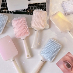 Lược Chải Tóc Massage Gỡ Rối Có Đệm Khí Màu Sắc Ánh Nhũ Lấp Lánh Siêu Đẹp A4832