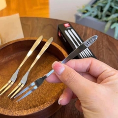 Hộp 10 Nĩa Xiên Trái Cây, Đồ Nướng, Ăn Hải Sản, Nĩa Xiên ốc Chất Liệu Inox 304 Cao Cấp A4833