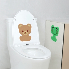 Miếng Dán Khử Mùi Bồn Cầu, Toilet, MIếng Dán Than Tre Hoạt Tính Làm Thơm Bồn Cầu Lọc Không Khí A3641