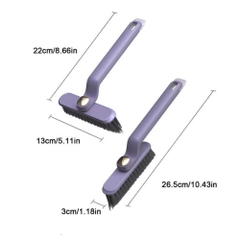 Chổi Vệ Sinh Khe Hở Góc Chết Loại Mới Xoay 360 Độ Vệ Sinh Phòng Tắm Cạnh Cửa A3121