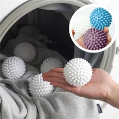 Quả Bóng Giặt Cầu Gai Chống Rối Nhăn Quần Áo Cỡ To 6,5 CM A1534