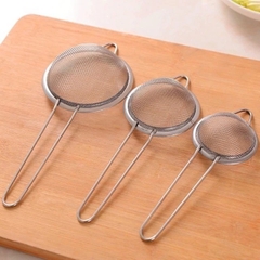 [ SIZE14CM ] Ray lọc bột, Ray lọc cháo, Lọc nước trái cây, vợt lọc trà bằng inox 14CM A5023