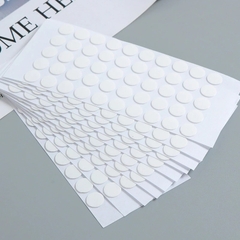 Vỉ 70 miếng Keo dán hai mặt Acrylic hình tròn keo dán hai mặt nano trong suốt dán hai mặt L0342