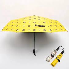 Ô Dù Gấu BROWN Đi Mưa Đi Nắng Gấp Gọn A4642