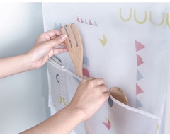 Tấm Phủ Tủ Lạnh Lò Vi Sóng Trùm Che Tủ Lạnh Chắn Bụi A4031