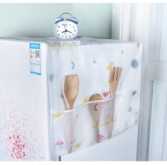 Tấm Phủ Tủ Lạnh Lò Vi Sóng Trùm Che Tủ Lạnh Chắn Bụi A4031