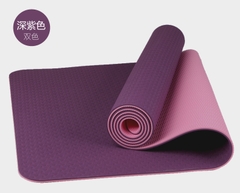 Thảm Tập Yoga 2 Lớp Dày 6MM Thảm Tập Gym, Chống Trơn Trượt Cao Cấp A0161