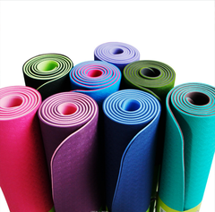 Thảm Tập Yoga 2 Lớp Dày 6MM Thảm Tập Gym, Chống Trơn Trượt Cao Cấp A0161