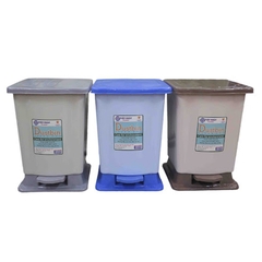 [ TRUNG ] Thùng Rác Đạp Nắp Bật Hình Chữ Nhật Nhựa Việt Nhật (VN8041) A5651