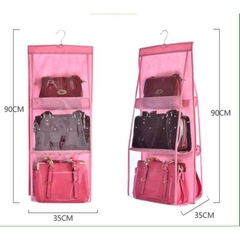 Túi Treo Giỏ Xách Nam Nữ 6 Ô Chống Bụi Treo Túi Xách Mini Cao Cấp A3951