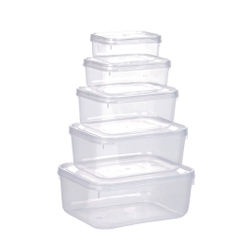 [ 5-1300ML ] Hộp Lạnh Bầu Đựng Thức Ăn Trữ Thực Phẩm, Hộp Nhựa Đựng Đồ Ăn, Hộp Lưu Trữ Thức Ăn Bỏ Tủ Lạnh (6685) A2931-5