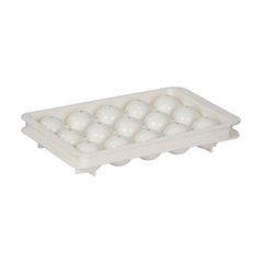 Vỉ Đá Tròn 15 Viên Việt Nhật Có Nắp Đậy, Vỉ Làm Thạnh Tạo Hình Tròn (6979) A5341