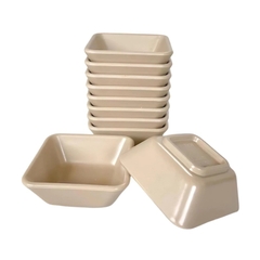 Chén Dĩa Đựng Nước Chấm Vuông Việt Nhật 1 Ngăn, Chén Đựng Gia Vị (1219) A1221